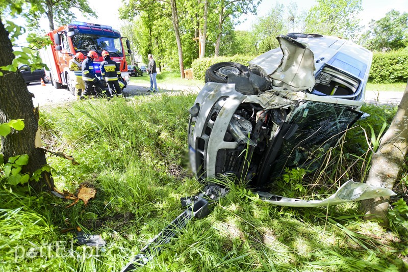 Wypadek podczas wyprzedania