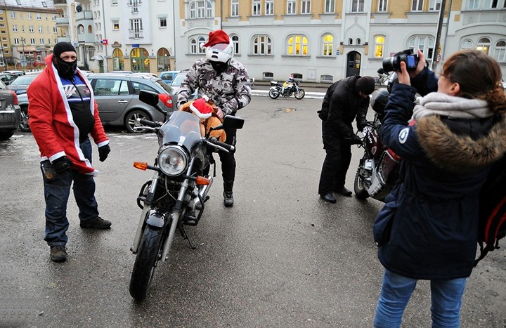 Motomikołaje u chorych dzieci