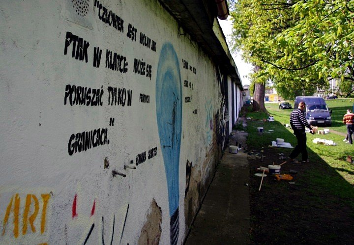 Street Art rozpoczęty