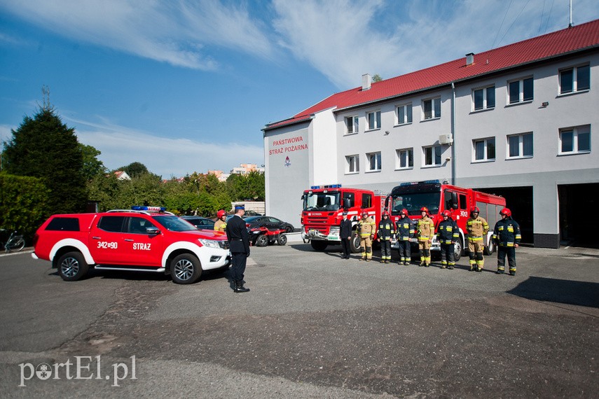 Nowy samochod dla elbląskich strażaków
