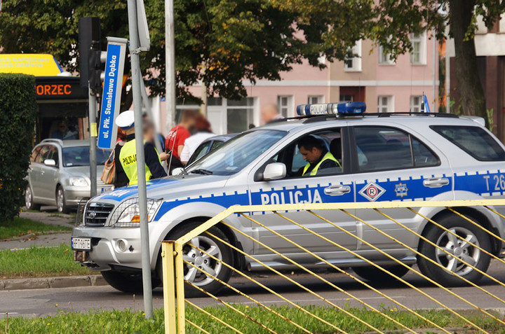 Płk. Dąbka: zderzenie matiza z mondeo