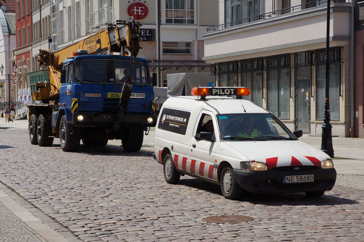 Tramwaj 5N stanął na Starówce