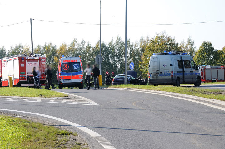 Kolejny wypadek na skrzyżowaniu w Kazimierzowie