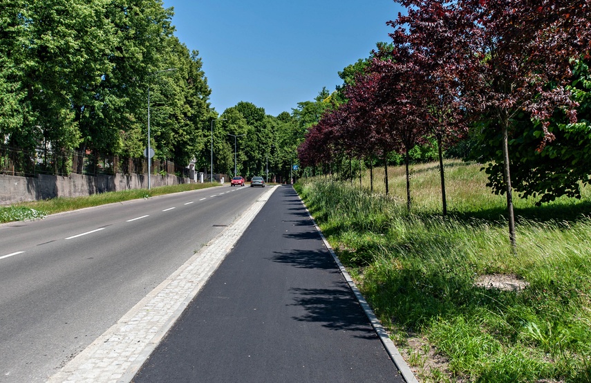 Ścieżka rowerowa prawie gotowa