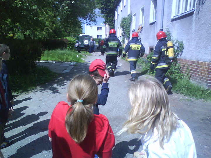 Pożar na Saperów