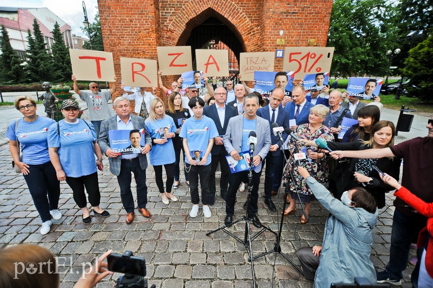Elbląski challenge samorządowy na spotkaniu z Borysem Budką