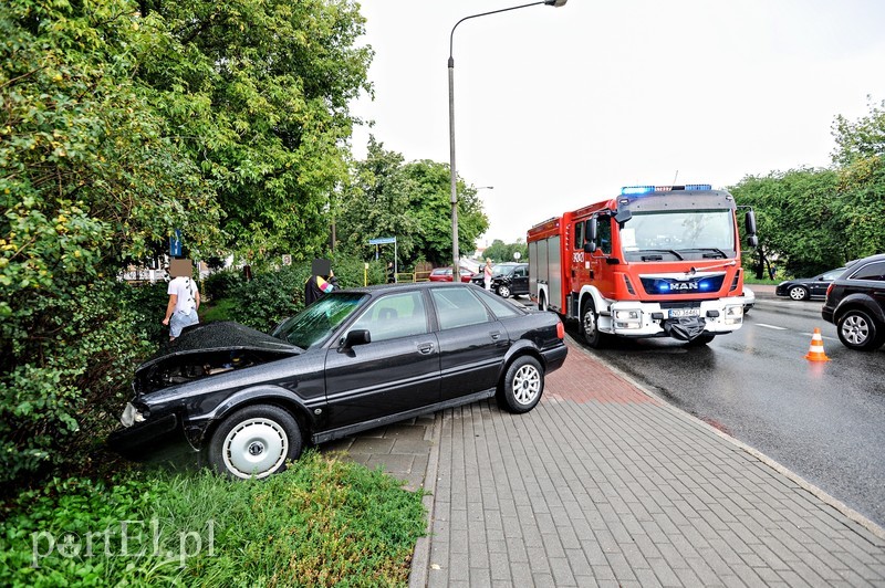 Wymusił pierwszeństwo na skrzyżowaniu
