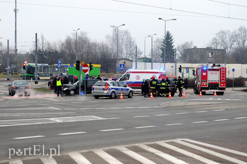 Ogólna-Legionów: wypadek na skrzyżowaniu