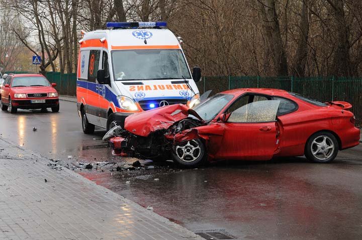 Wypadek na Kościuszki