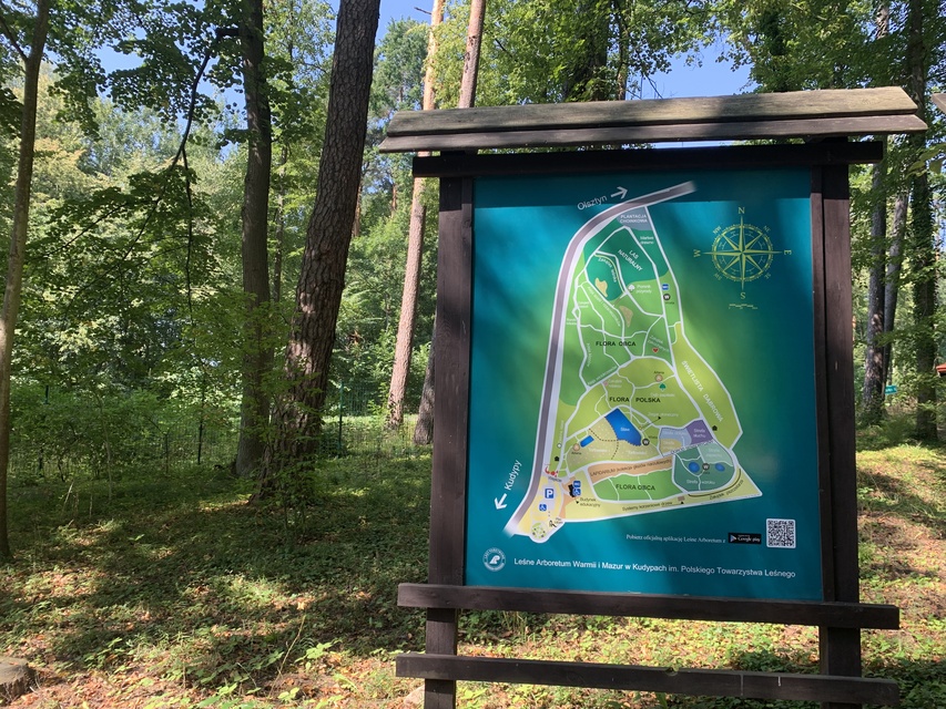 Leśne Arboretum Warmii i Mazur
