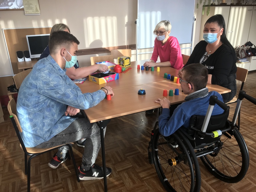 Warsztaty gier pomocniczych dla osób niepełnosprawnych
