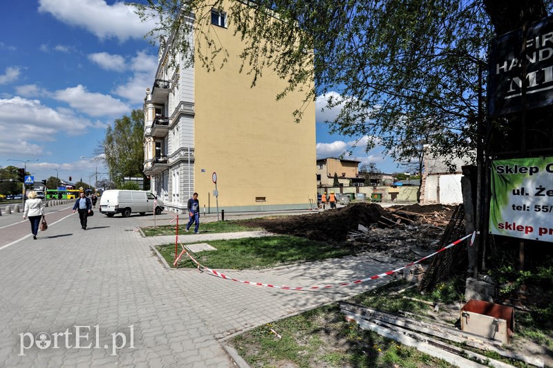 Po kamienicy pozostało wspomnienie