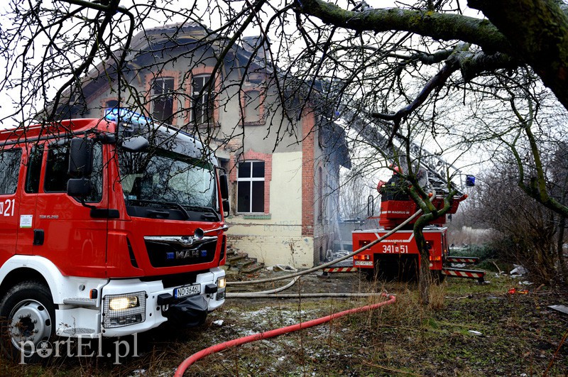 Pożar przy Nowodworskiej