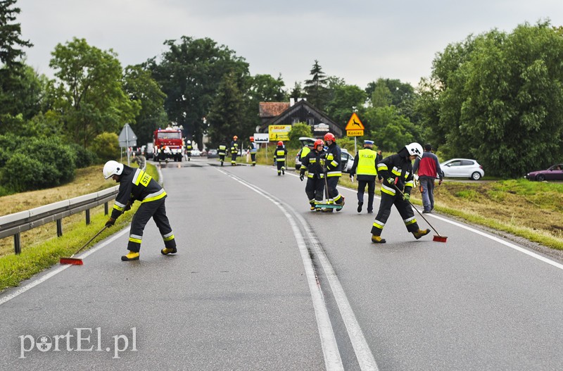 Groźna kolizja przed Jegłownikiem