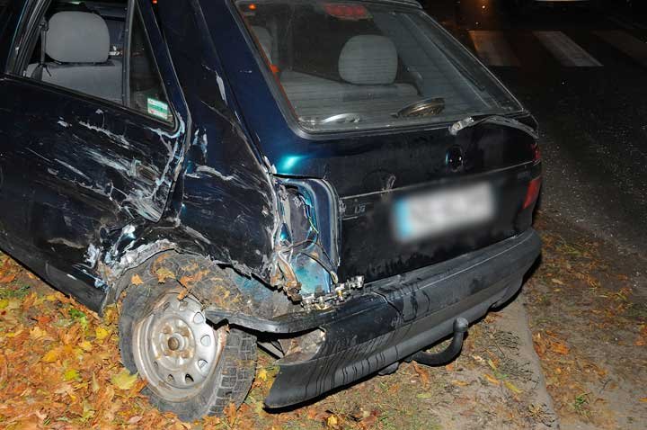 Wypadek na Bema - sprawca pijany