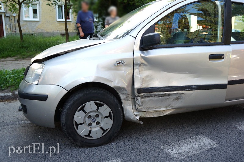 Groźne zderzenie na Grottgera