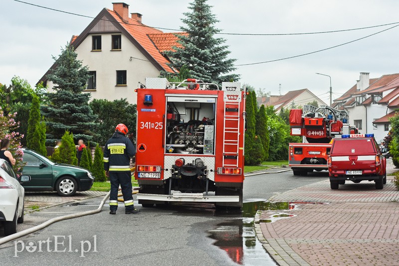 Pożar kuchni w domu jednorodzinnym przy ul. Narutowicza
