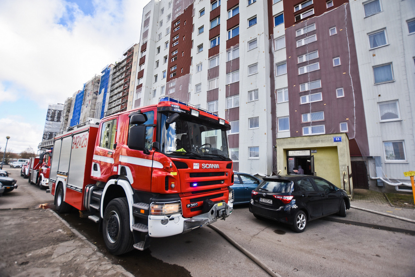 Pożar w bloku przy Ul. Andersa, zmarła 71-latka