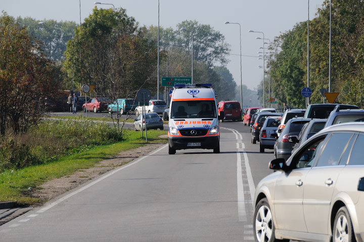 Kolejny wypadek na skrzyżowaniu w Kazimierzowie
