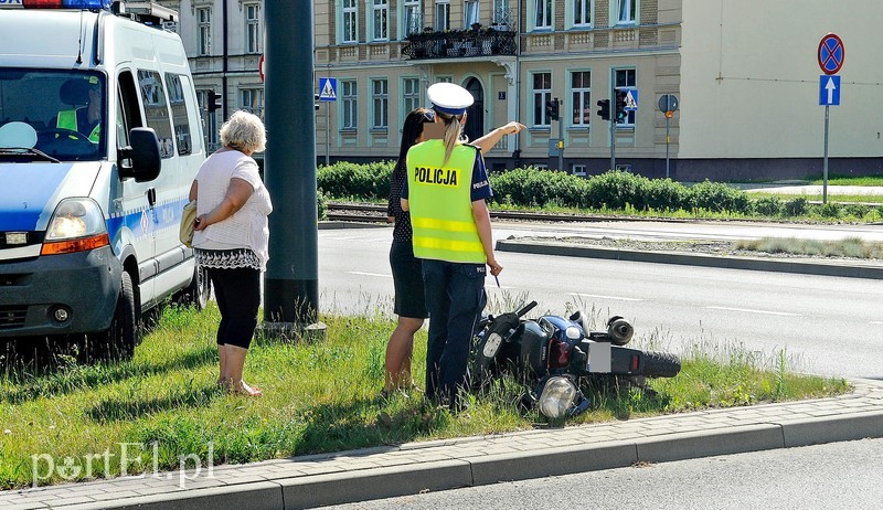Nie udzieliła pierwszeństwa przejazdu