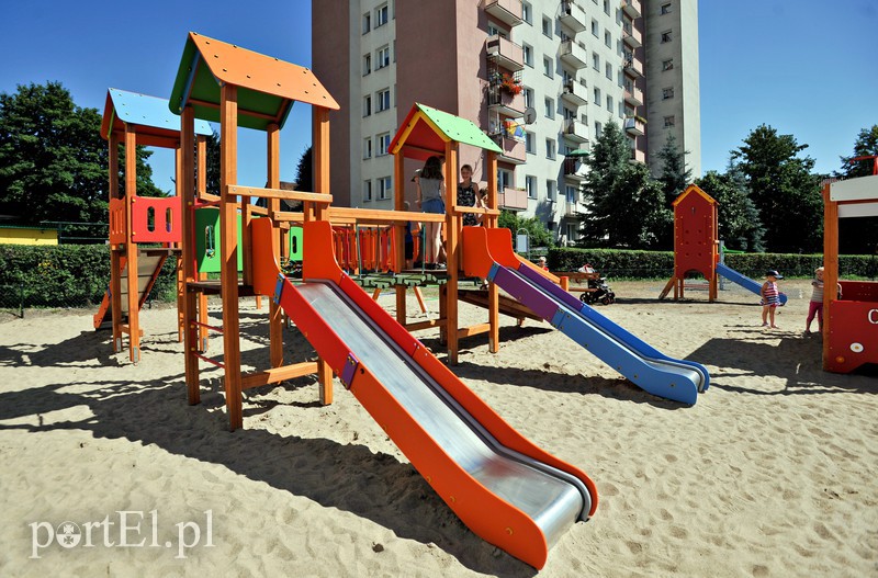 Plac zabaw przy Kościuszki