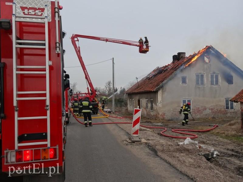 Pożar w Suchaczu