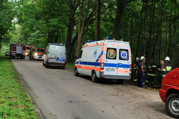 Śmiertelny wypadek koło Pogrodzia