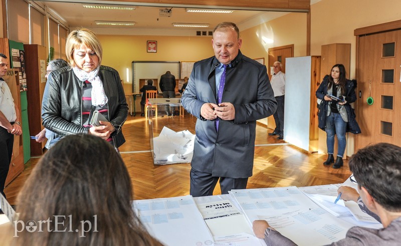 Kandydaci głosują