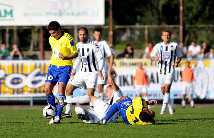 Jeden punkt Olimpii po remisie z Sandecją