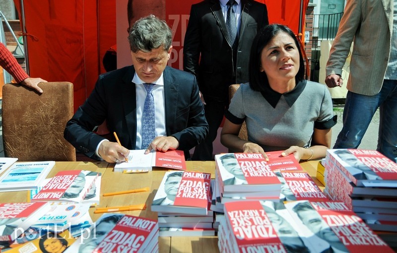 Janusz Palikot w Elblągu