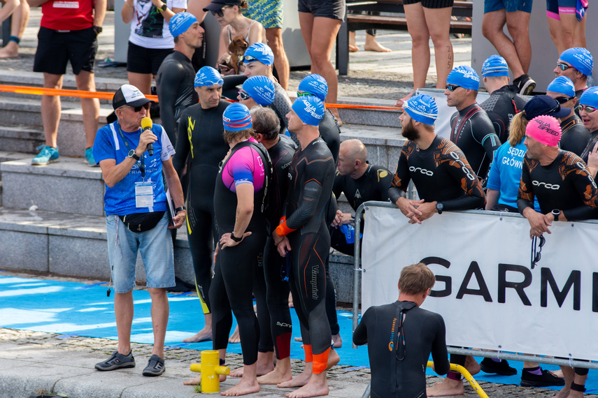 Elbląg w niedzielę żyje triathlonem