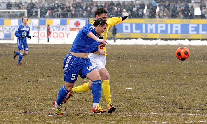 Bitwa na błocie dla Olimpii. Olimpia - Motor 1:0