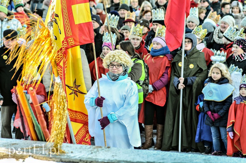 Trzej królowie przeszli ulicami Elbląga