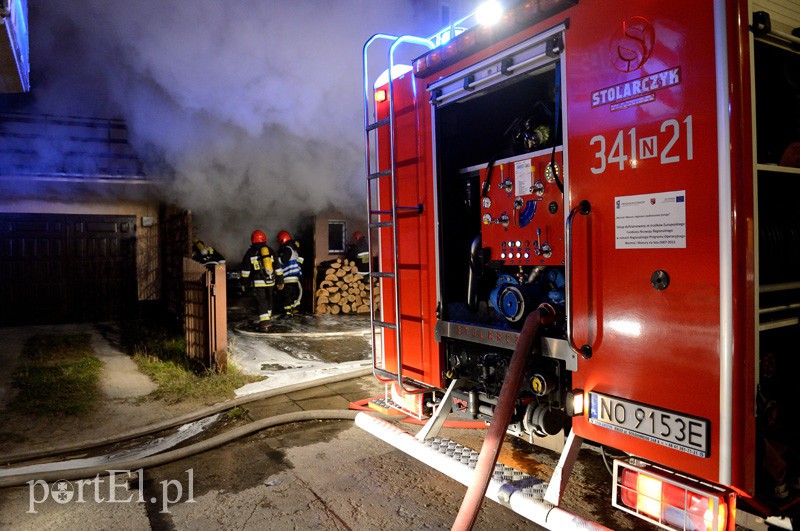 Pożar przy Lidzbarskiej