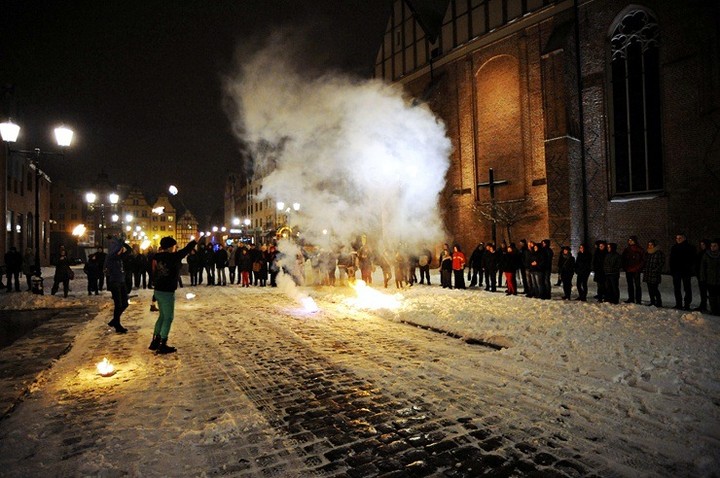 Płonący pokaz