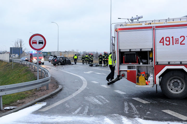 Śmiertelny wypadek w Jazowej