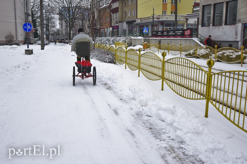 Jest śnieg, są problemy