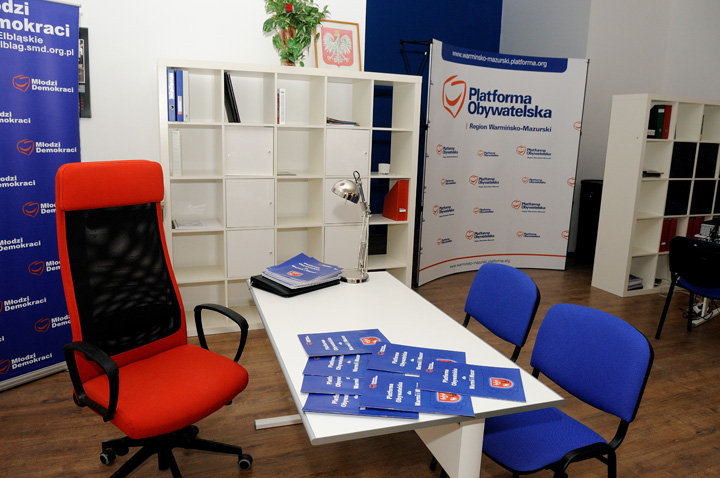 Otwarcie nowego biura Platformy Obywatelskiej