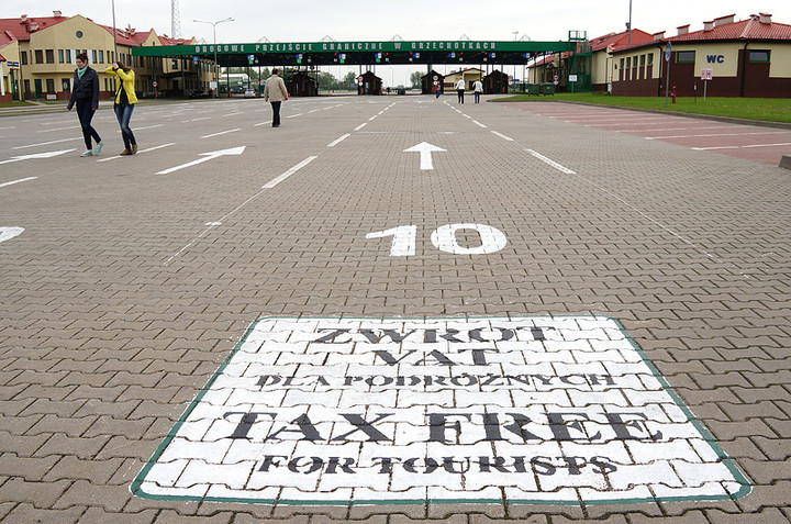Protest na przejściu granicznym w Grzechotkach