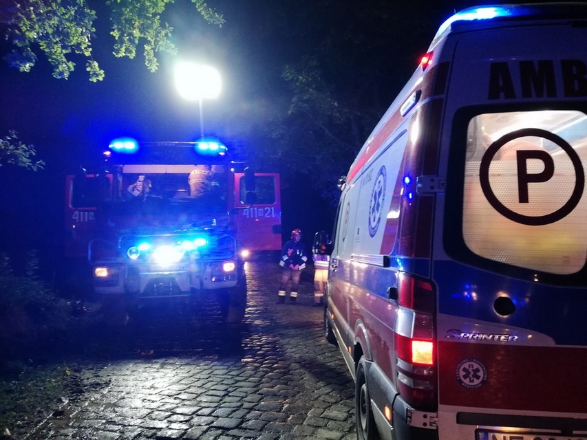 Tragedia pod Braniewem. Nie żyje 18-latek