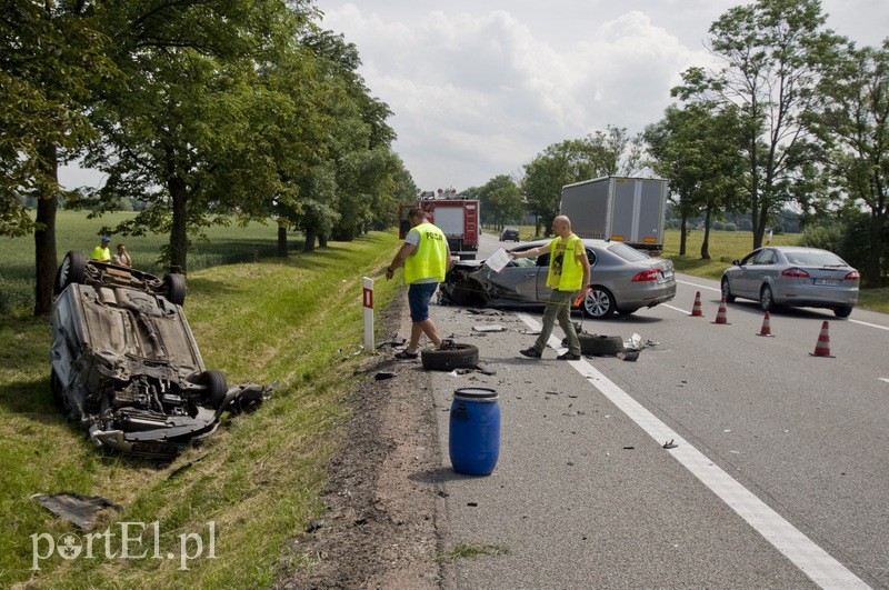  Wypadek w Jazowej, pięć osób rannych