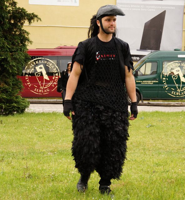 Kaskaderski happening przed premierą