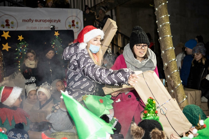 Jasełka w amerykańskim stylu. Takie show tylko w Przedszkolu Mały Europejczyk w Elblągu