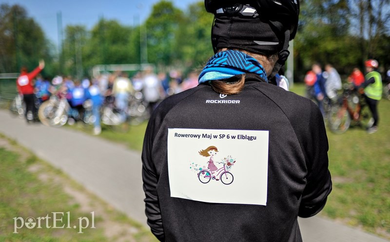 Rowerowy maj w SP 6