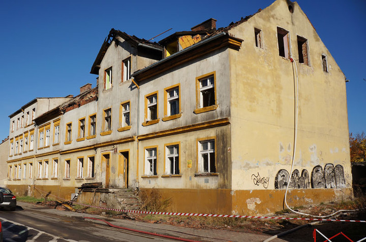 Kolejny pożar na Browarnej