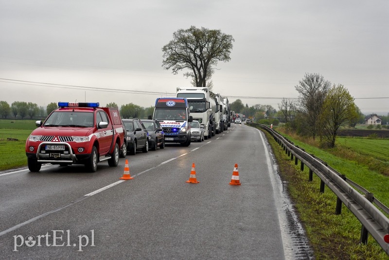 Wypadek przed Jegłownikiem