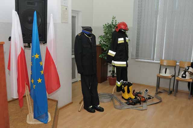 Młodzieżowa Drużyna Pożarnicza przy ZSH w Elblągu - inauguracja działalności