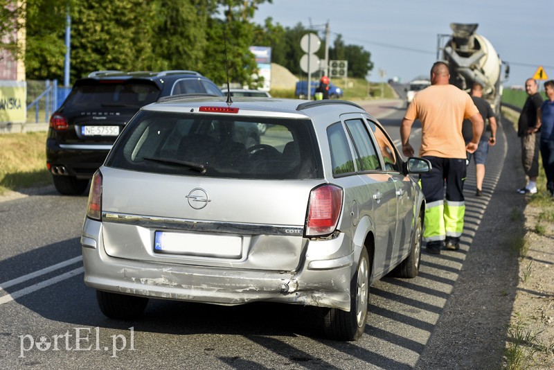 Kolizja za Gronowem Górnym, kobieta w ciąży trafiła do szpitala