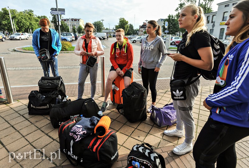 Start wyruszył na obóz 