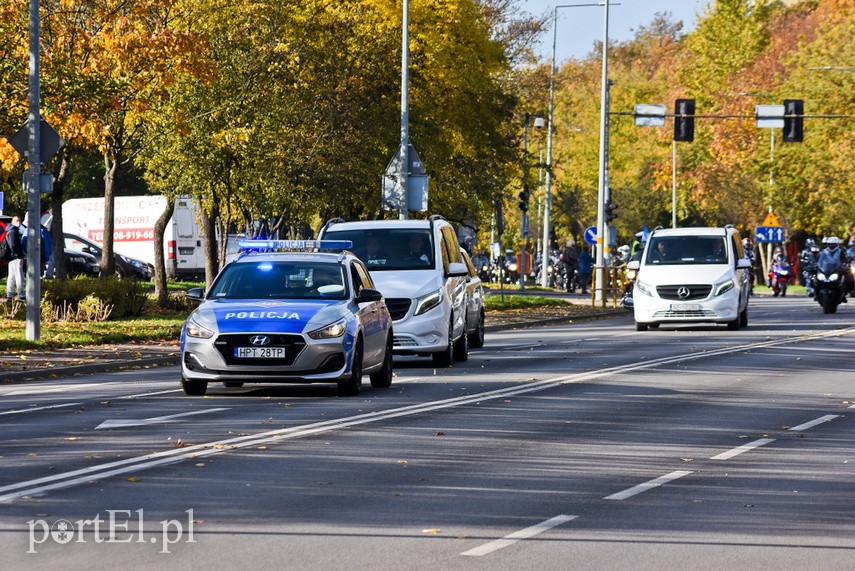 Motocykliści pożegnali Beatę Kisiel
